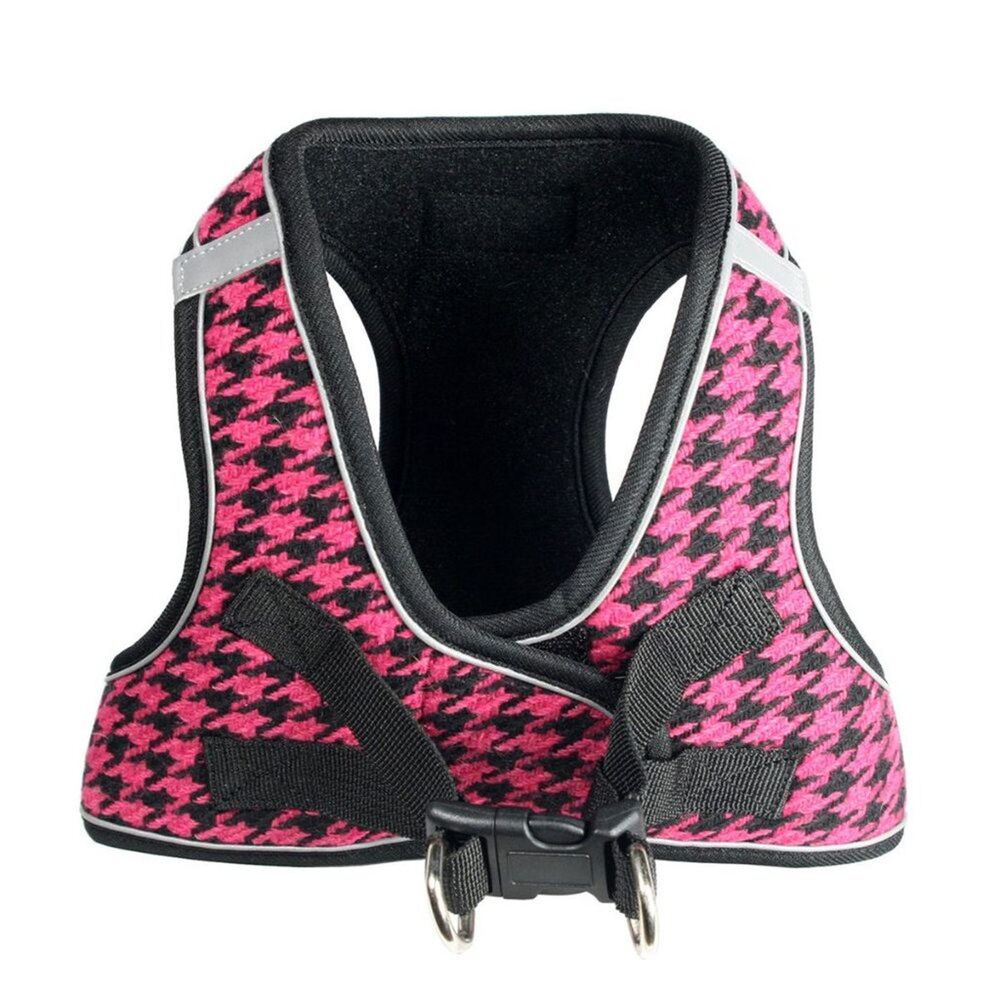 EZ Reflective Harness Vest - Pink/White - Fits16-18” girth/chest